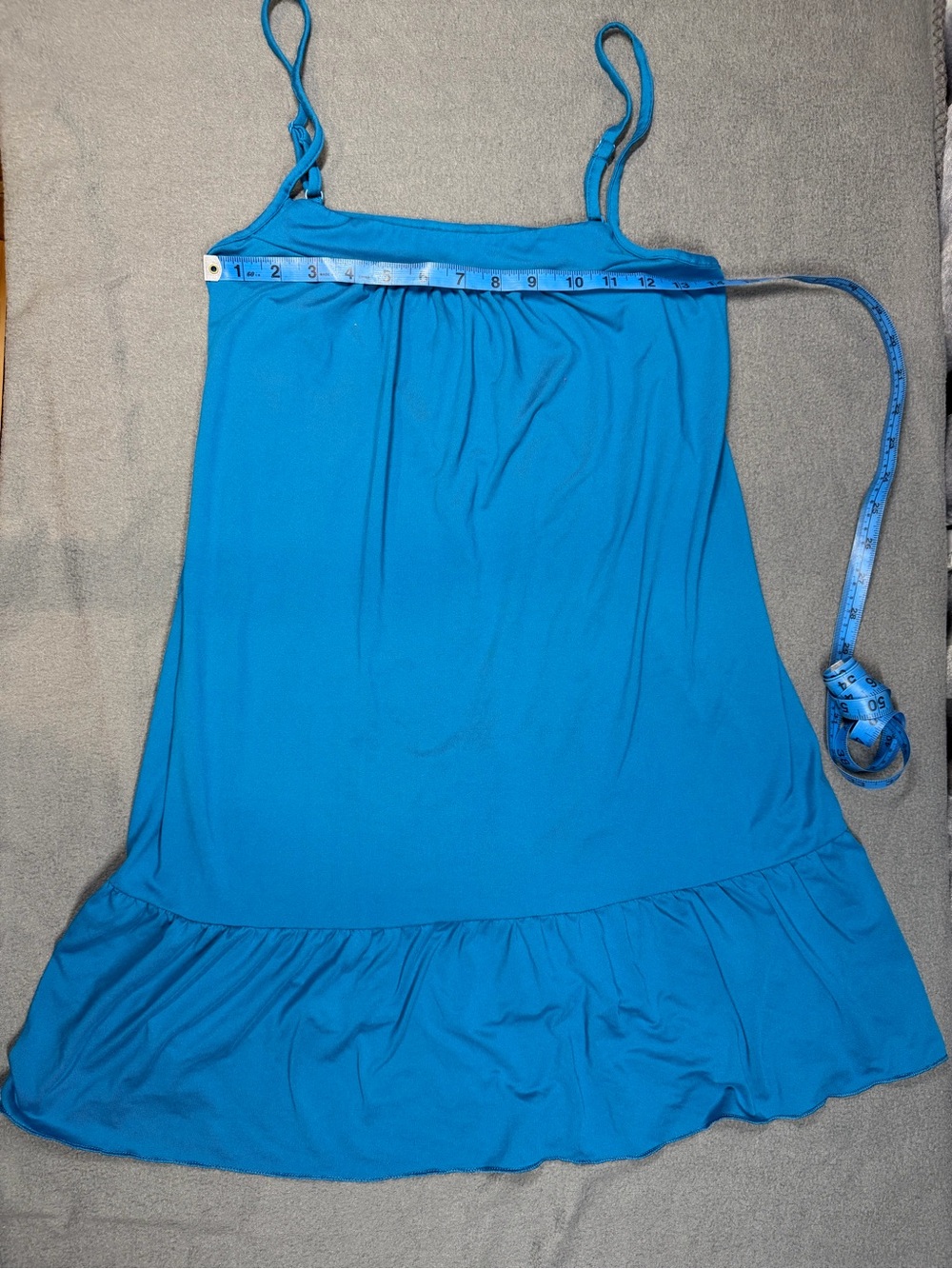 Women’s Blue Sleep Chemise Nightdress large
